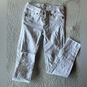 Levi's 710 white kids jeans sz 10 reg